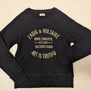 Zadig & Voltaire Black Sweatshirt